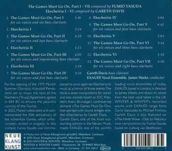 CD Fumio Yasuda: Ekecheiria (For Voices And Bass Clarinet)