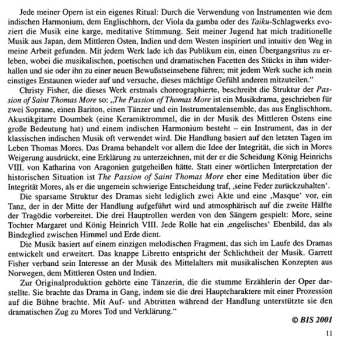 CD Garrett Fisher: The Passion Of Saint Thomas More