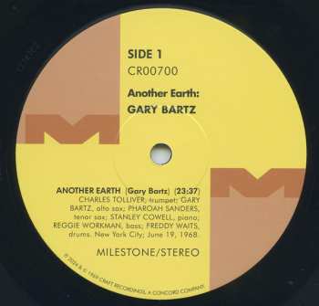 LP Gary Bartz: Another Earth