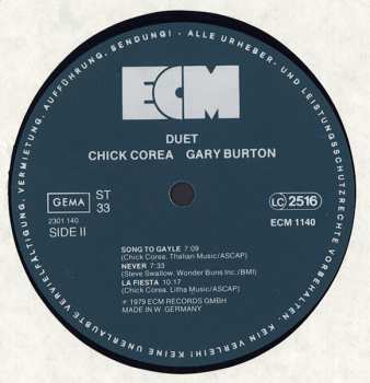CD Gary Burton / Chick Corea: Duet