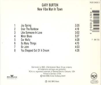 CD Gary Burton: New Vibe Man In Town