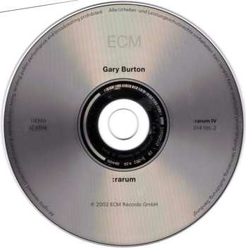 CD Gary Burton: Selected Recordings