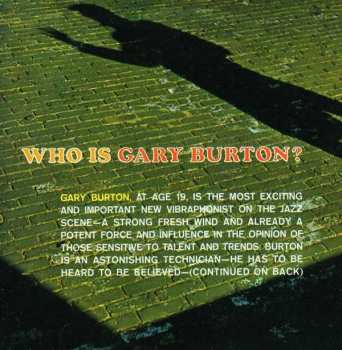CD Gary Burton: Who Is Gary Burton?