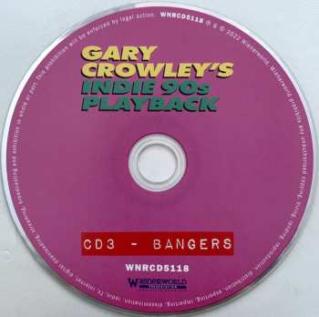 3CD Gary Crowley: Gary Crowley's Indie 90s Playback (Classics, Curveballs And Bangers)