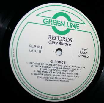 3LP Gary Moore: Hot & Heavy Metal