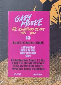 4CD/Dobozkészlet/Blu-ray Gary Moore: The Sanctuary Years 1999-2004 DLX