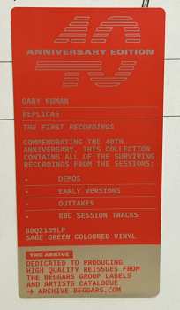 2LP Gary Numan: Replicas (The First Recordings) LTD | CLR