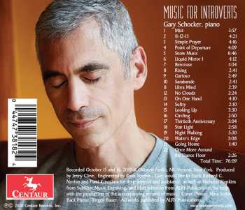 CD Gary Schocker: Music For Introverts