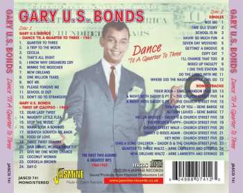 2CD Gary U.S. Bonds: Dance 'Til A Quarter To Three: The First Two Albums & Greatest Hits 1960-1962