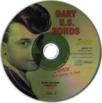 2CD Gary U.S. Bonds: Dance 'Til A Quarter To Three: The First Two Albums & Greatest Hits 1960-1962