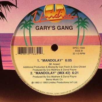 LP Gary's Gang: Everybody Salsa / Mandolay
