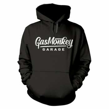Merch Gas Monkey Garage: Kapucnis felső Large Script