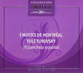 Album Gaspar Cassadó: Yuli Turovsky - Violonchelo Espanol