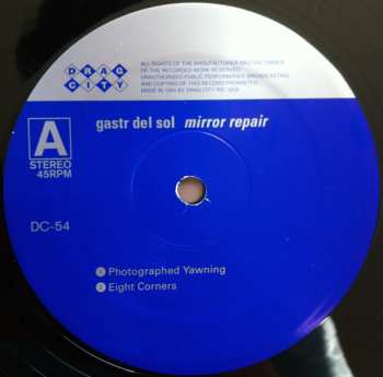 LP Gastr Del Sol: Mirror Repair
