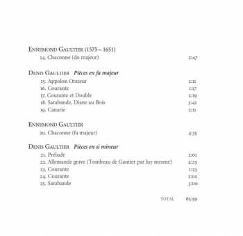 CD Denis Gaultier: Apollon Orateur
