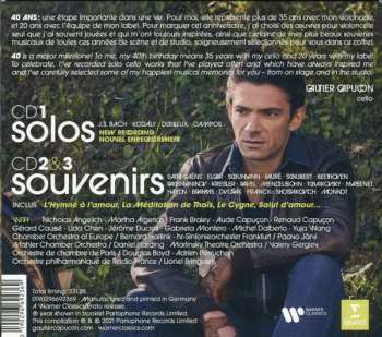 3CD Gautier Capuçon: Souvenirs DIGI