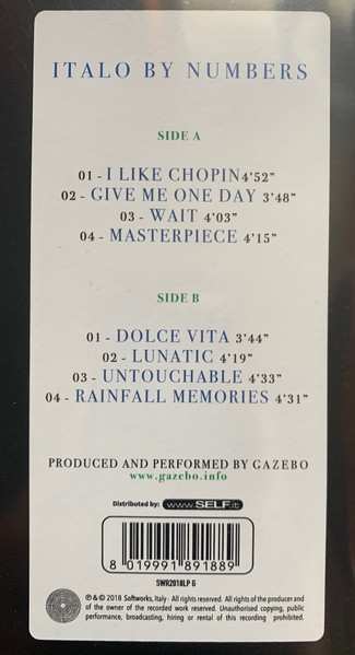 LP Gazebo: Italo By Numbers CLR | LTD