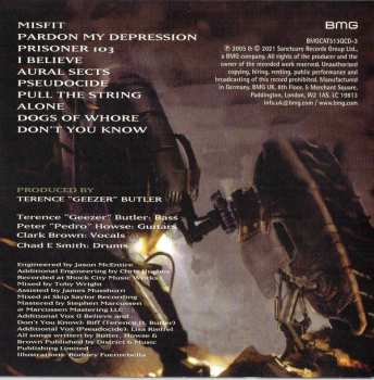 4CD/Dobozkészlet Geezer Butler: Manipulations Of The Mind (The Complete Collection)