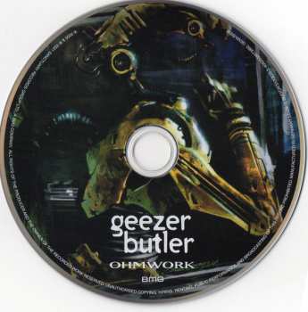 4CD/Dobozkészlet Geezer Butler: Manipulations Of The Mind (The Complete Collection)