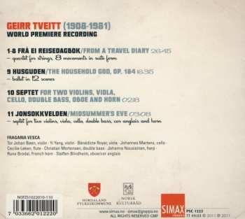 CD Geirr Tveitt: From A Travel Diary