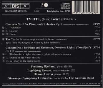 CD Håkon Austbø: Piano Concertos Nos. 1 & 4 (Northern Lights); The Turtle