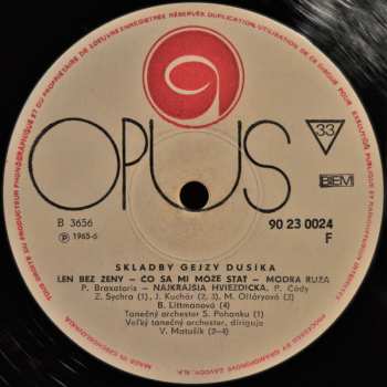 EP Gejza Dusík: Skladby Gejzy Dusíka