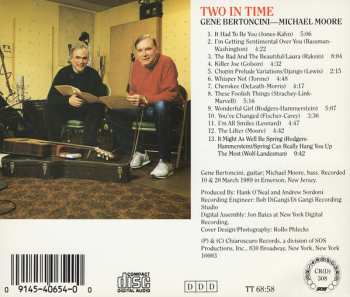 CD Gene Bertoncini: Two In Time