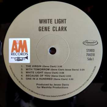 LP Gene Clark: White Light LTD