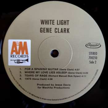 LP Gene Clark: White Light LTD