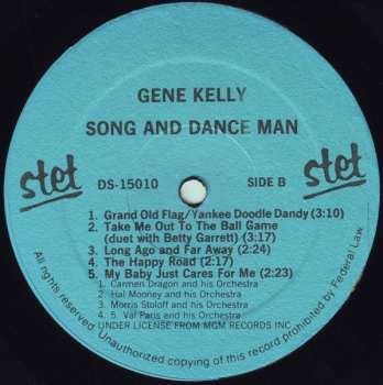 LP Gene Kelly: Song And Dance Man