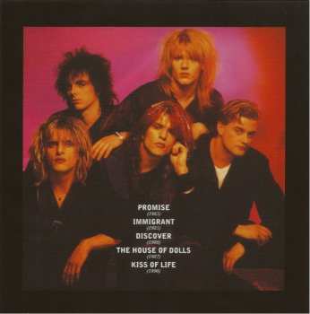 5CD/Dobozkészlet Gene Loves Jezebel: 5 Albums