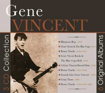 3CD Gene Vincent: Gene Vincent - 3 CD Collection / 6 Original Albums
