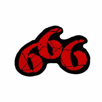 Merch Generic Patches: Felvarró 666 Cut-out 