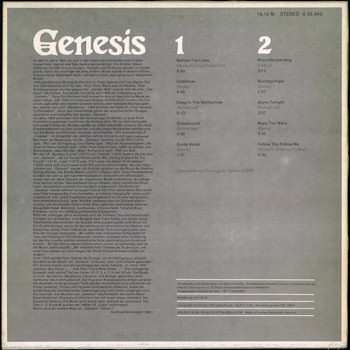 LP Genesis: Genesis