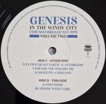 2LP Genesis: In The Windy City Chicago Broadcast 1978 Volume Two