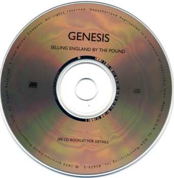 CD Genesis: Selling England By The Pound