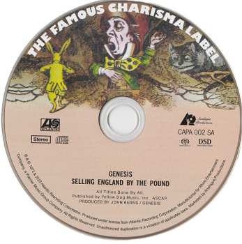 SACD Genesis: Selling England By The Pound