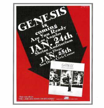 2CD Genesis: The Shrine Auditorium