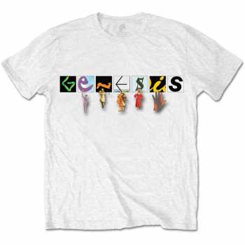 Merch Genesis: Póló Characters Logo Genesis 