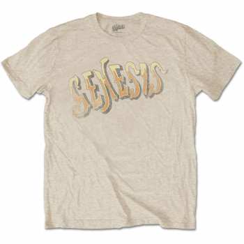 Merch Genesis: Póló Vintage Logo Genesis - Golden 