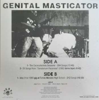 LP Genital Masticator: From Originality To Vulgarity CLR