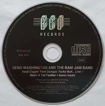 3CD Geno Washington & The Ram Jam Band: Four Albums Plus A + B Sides And E.P. Tracks On Three Discs