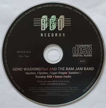 3CD Geno Washington & The Ram Jam Band: Four Albums Plus A + B Sides And E.P. Tracks On Three Discs