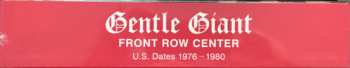 10LP/Dobozkészlet Gentle Giant: Front Row Center (U.S. Dates 1976 - 1980) LTD | NUM