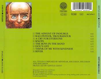 CD Gentle Giant: Octopus