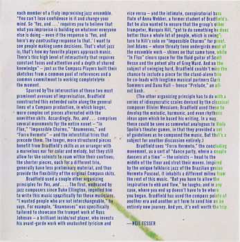 CD Geof Bradfield: Yes, And...Music For Nine Improvisors