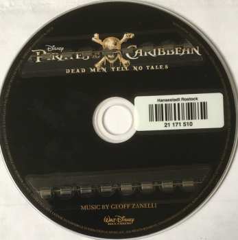 CD Geoff Zanelli: Pirates Of The Caribbean: Dead Man Tell No Tales (Original Motion Picture Soundtrack)