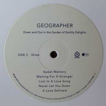 2LP Geographer: Down And Out In The Garden Of Earthly Delights CLR | LTD