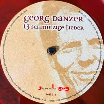 2LP Georg Danzer: 13 Schmutzige Lieder CLR