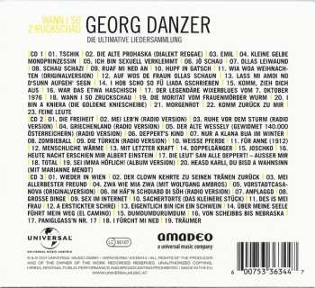 3CD Georg Danzer: Wann I So Z'ruckschau - Die Ultimative Liedersammlung